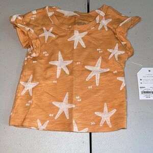 Nwt 3m little co. Starfish shirt